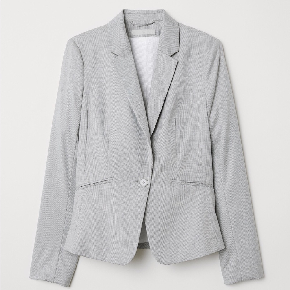 Light Blue/Gray Blazer